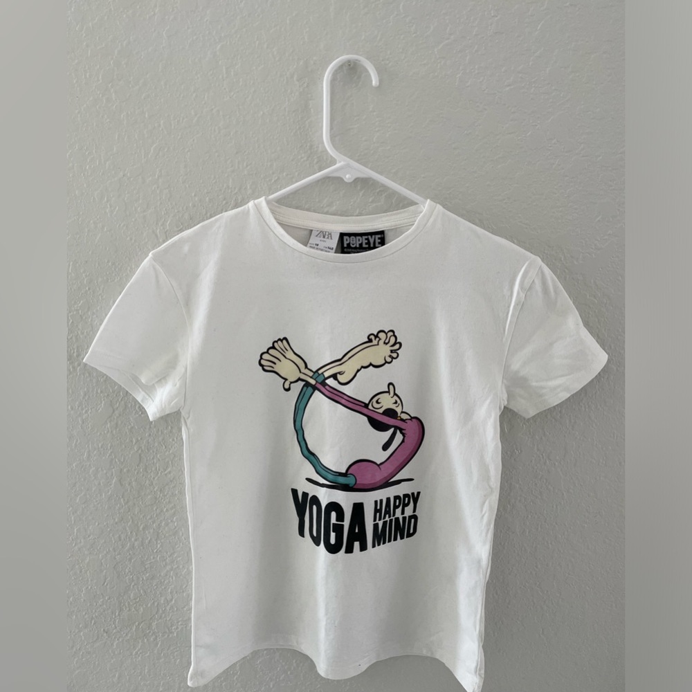 Zara Kids Popeye T-shirt for girls size 10 years old.Like new